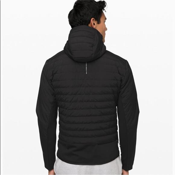 Lululemon Down For It All Hoodie Down Jacket Black Size S - Picture 3 of 16